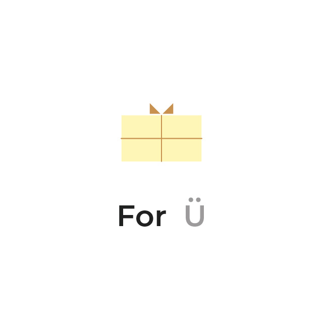 For you