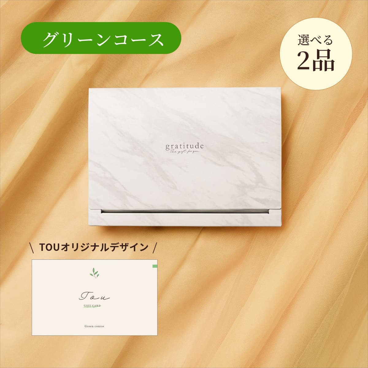 【BOX】 2点グリーン CP9383【TOU限定デザイン】