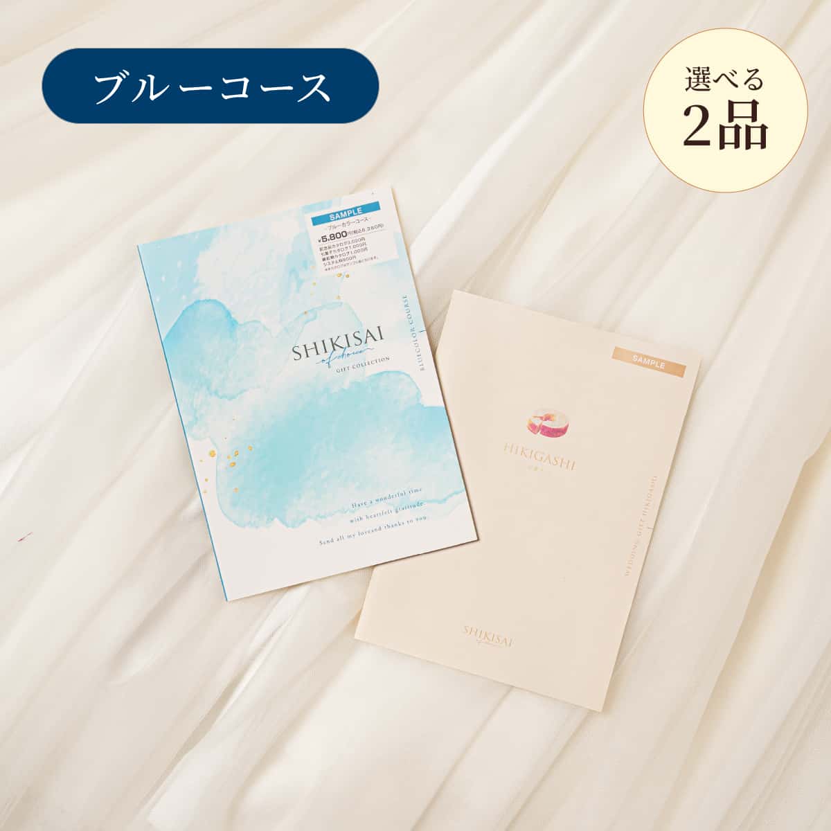 【冊子タイプ】2点ブルー CP0069