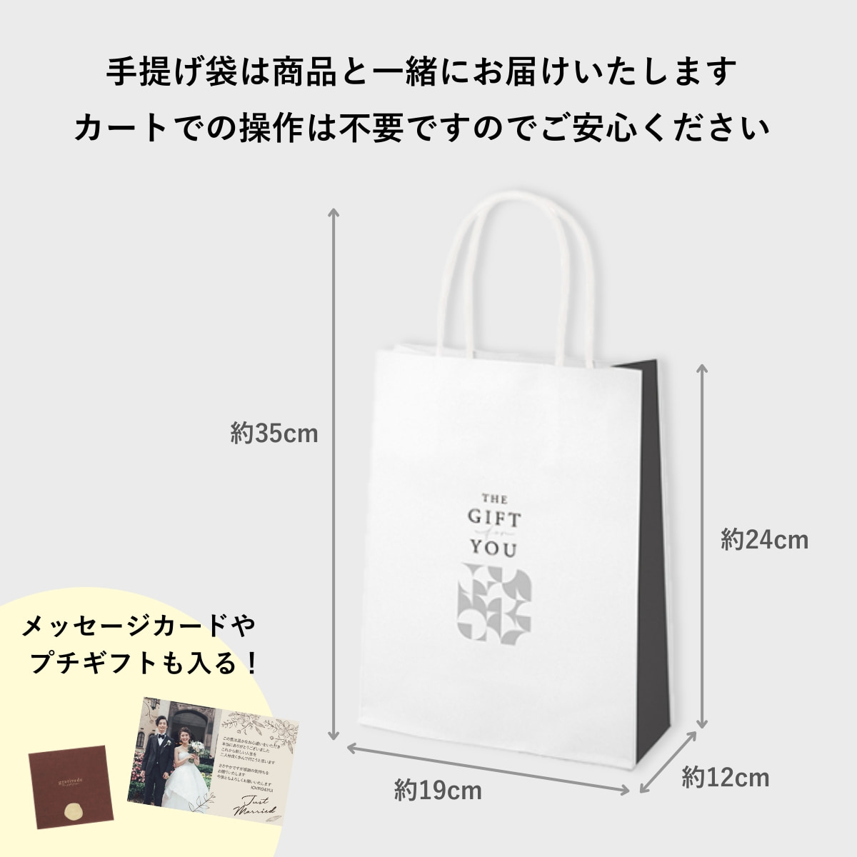 お渡し用の袋イメージ