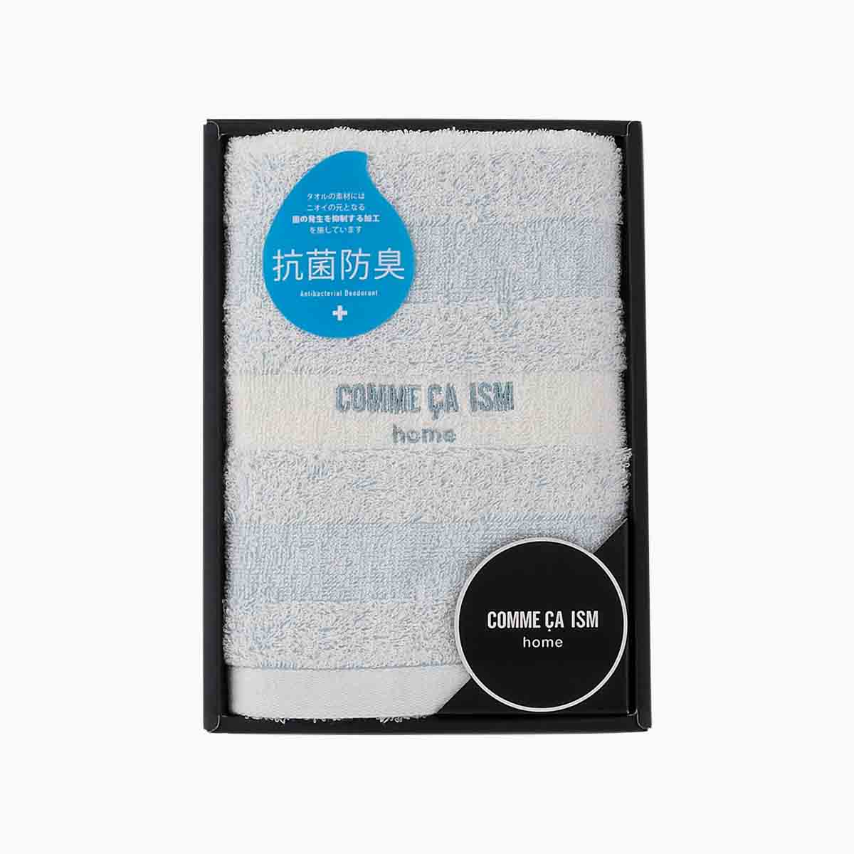 コムサイズム･ホームフェイスタオル(1P) グリーン