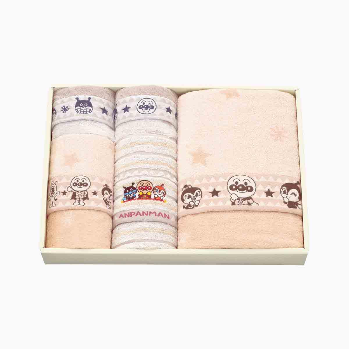 アンパンマンアースカラータオルセット