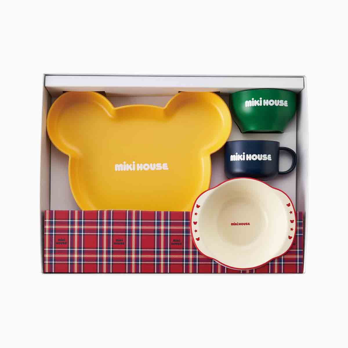 ギフト】ミキハウス テーブルウェアセット ストア テーブルウェア