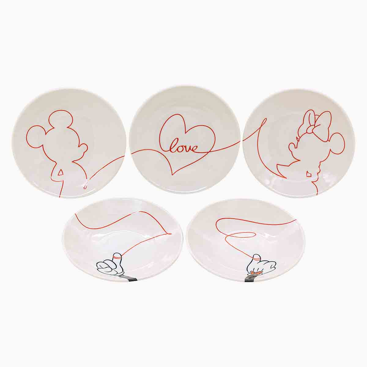 ディズニー ラブイズ小皿揃