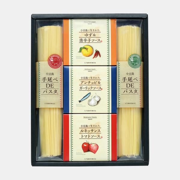 手延べDEパスタ&３種のパスタソースセット