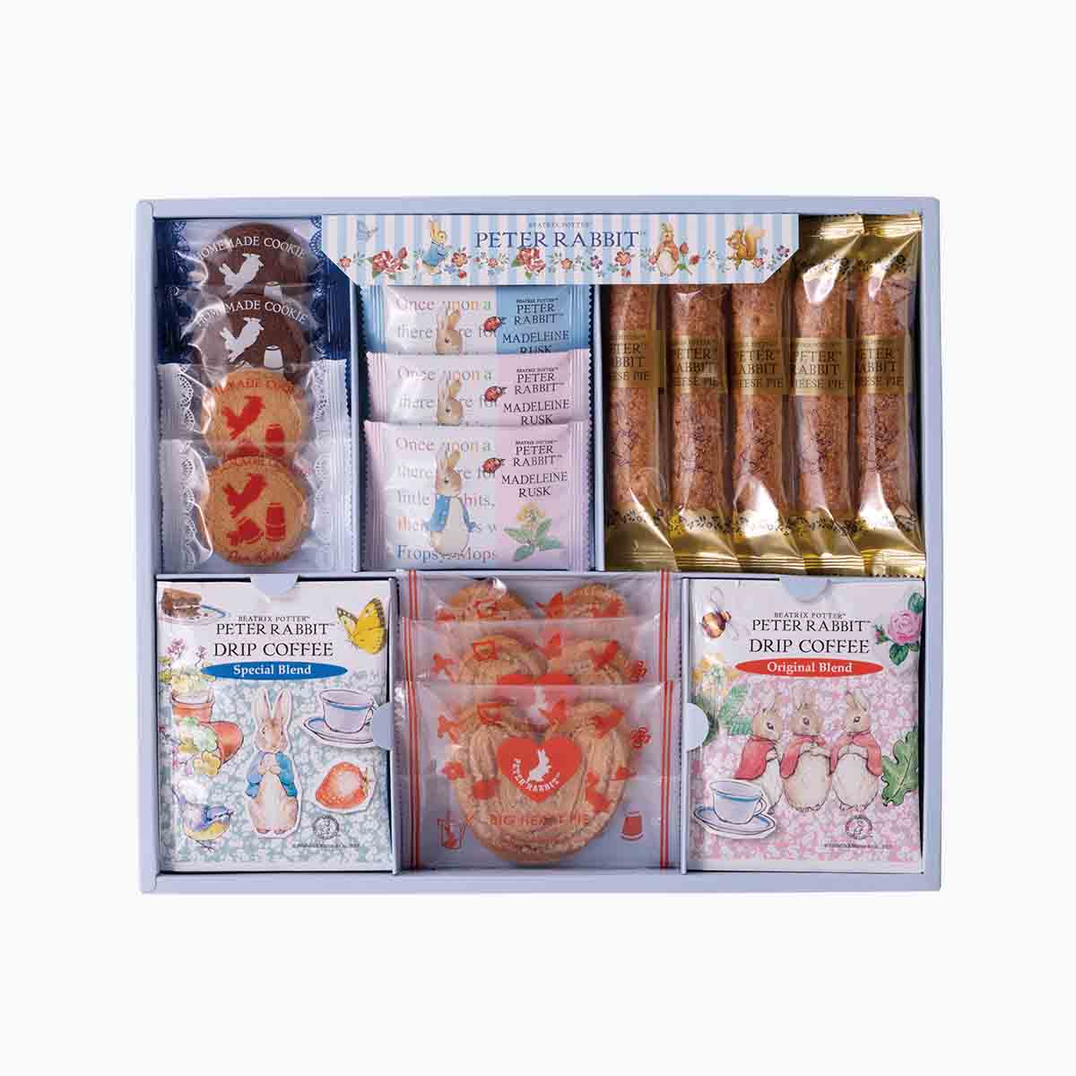 ピーターラビットTMコーヒー&スイーツギフト