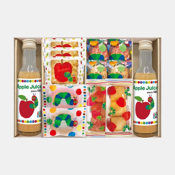 はらぺこあおむしアップル ジュース&しっとりドーナツスイーツ 