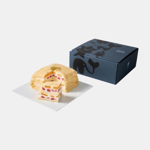 ホシフルーツ 桃と苺の ミルクレープKasane