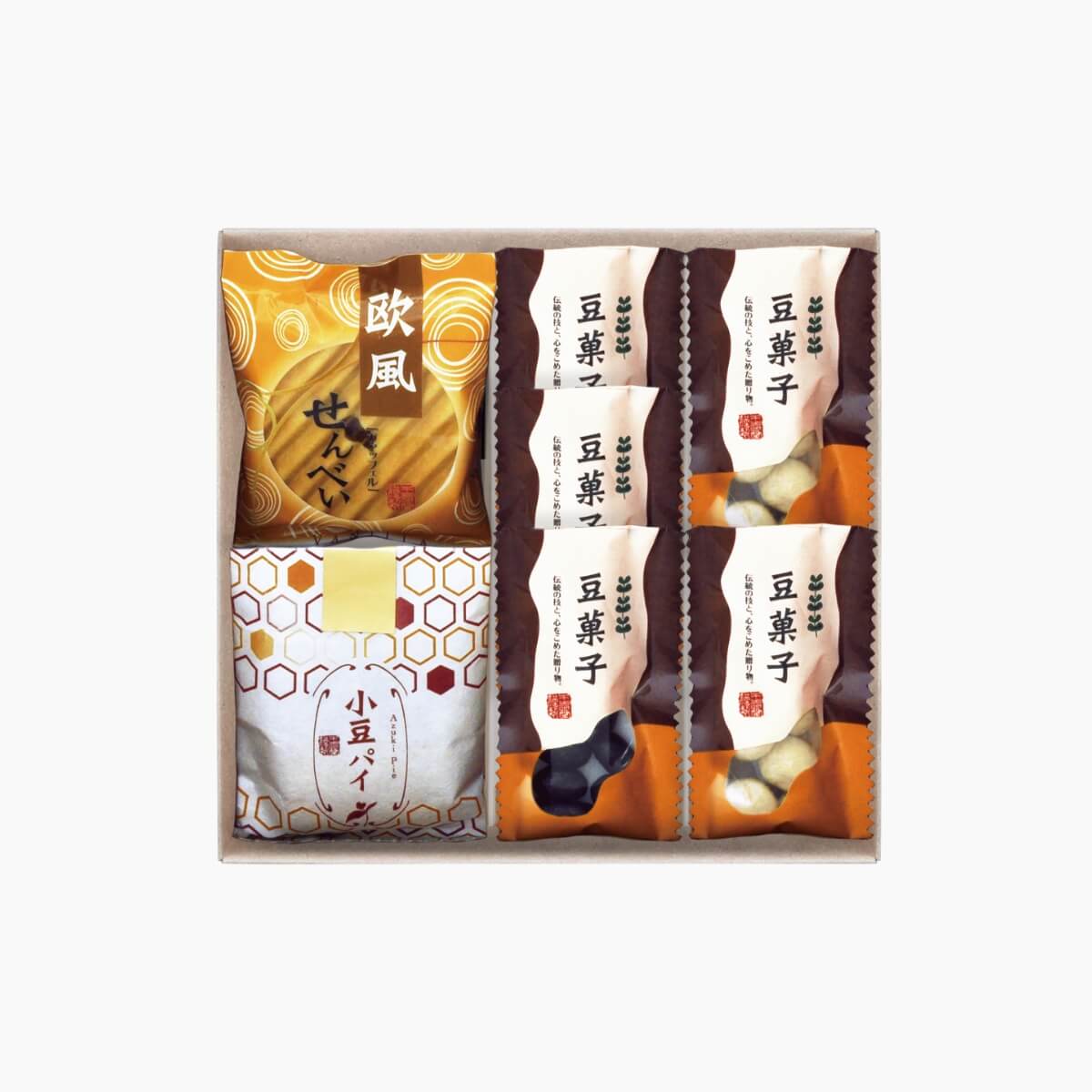 小豆パイ･欧風せんべい和菓子詰合せ