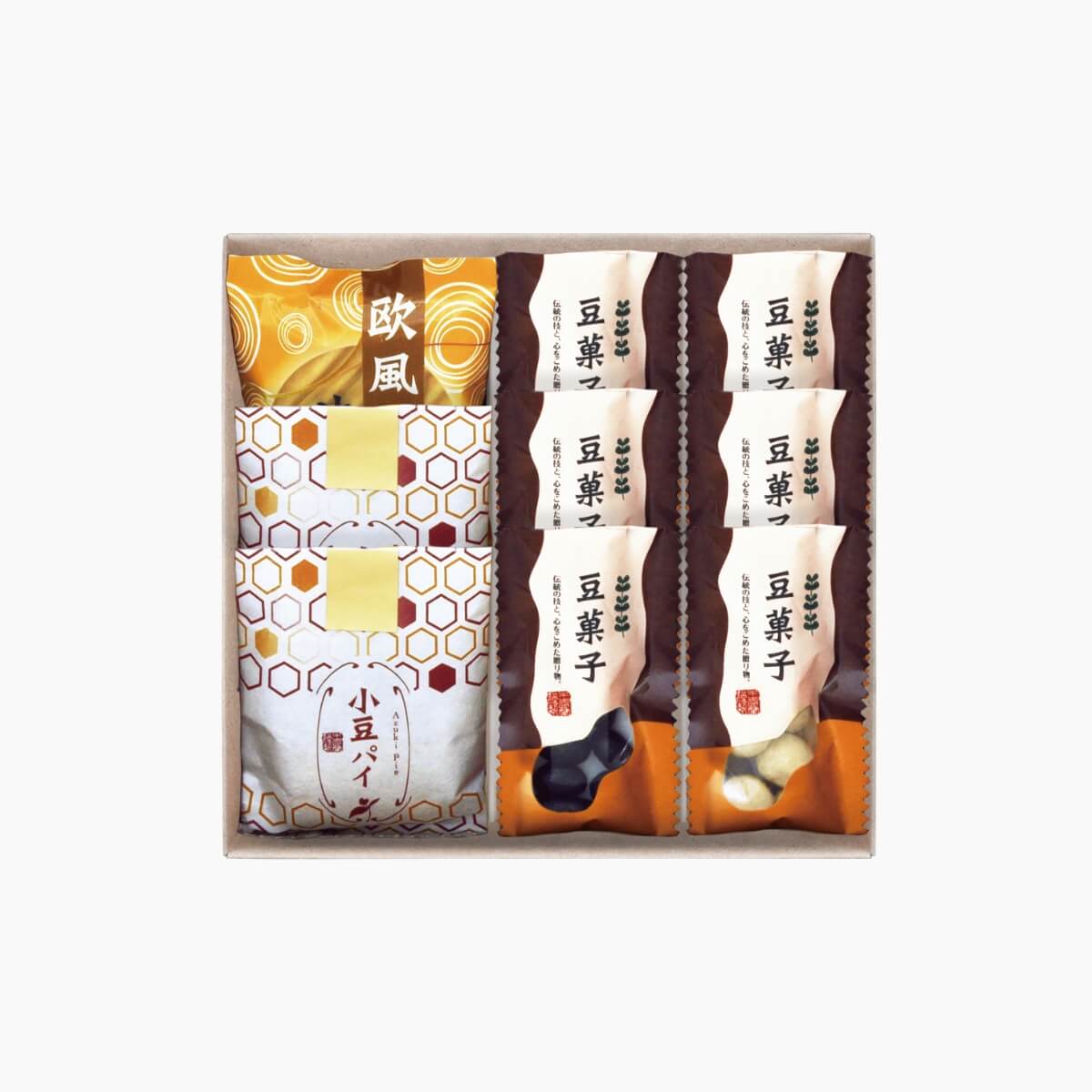小豆パイ･欧風せんべい和菓子詰合せ