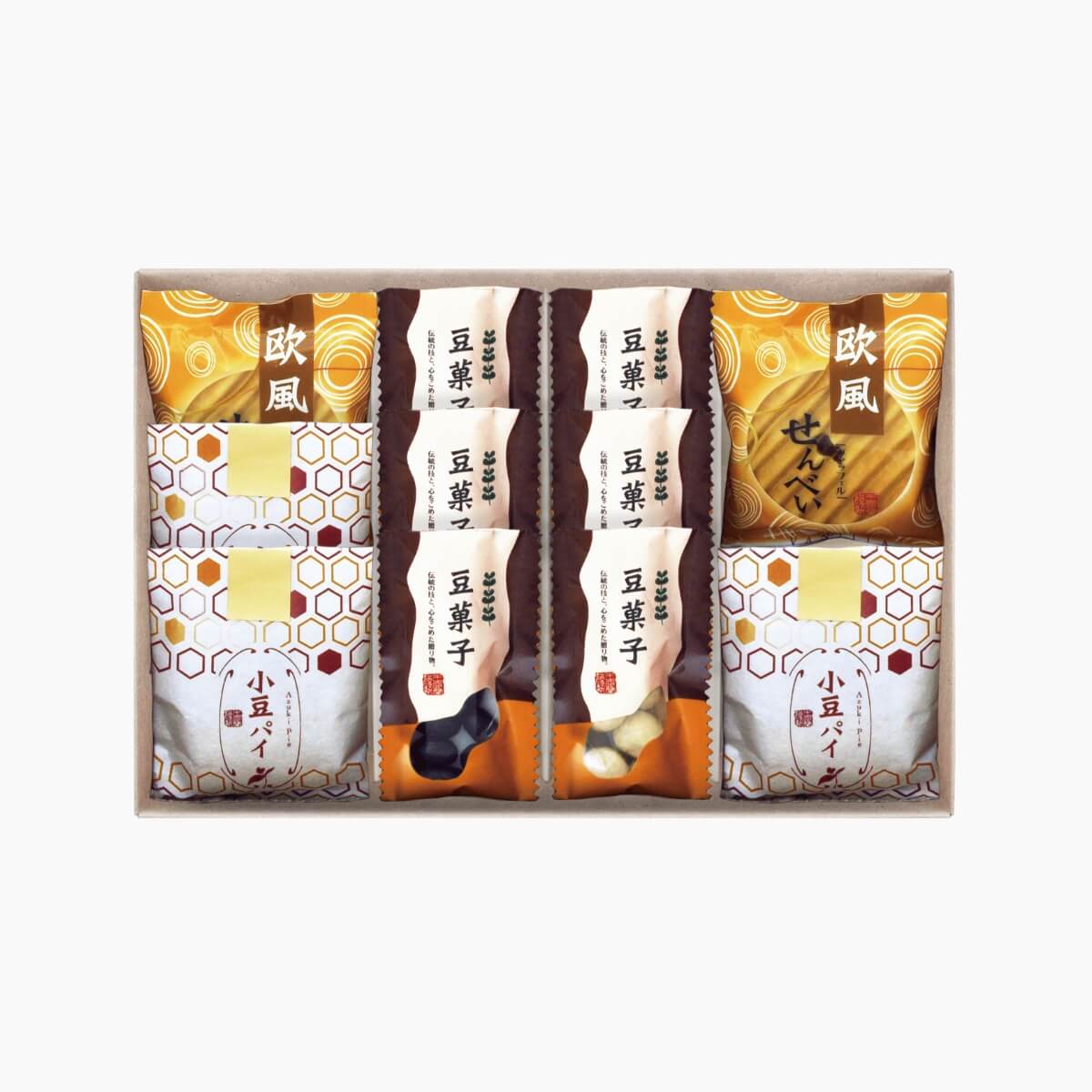 小豆パイ･欧風せんべい和菓子詰合せ
