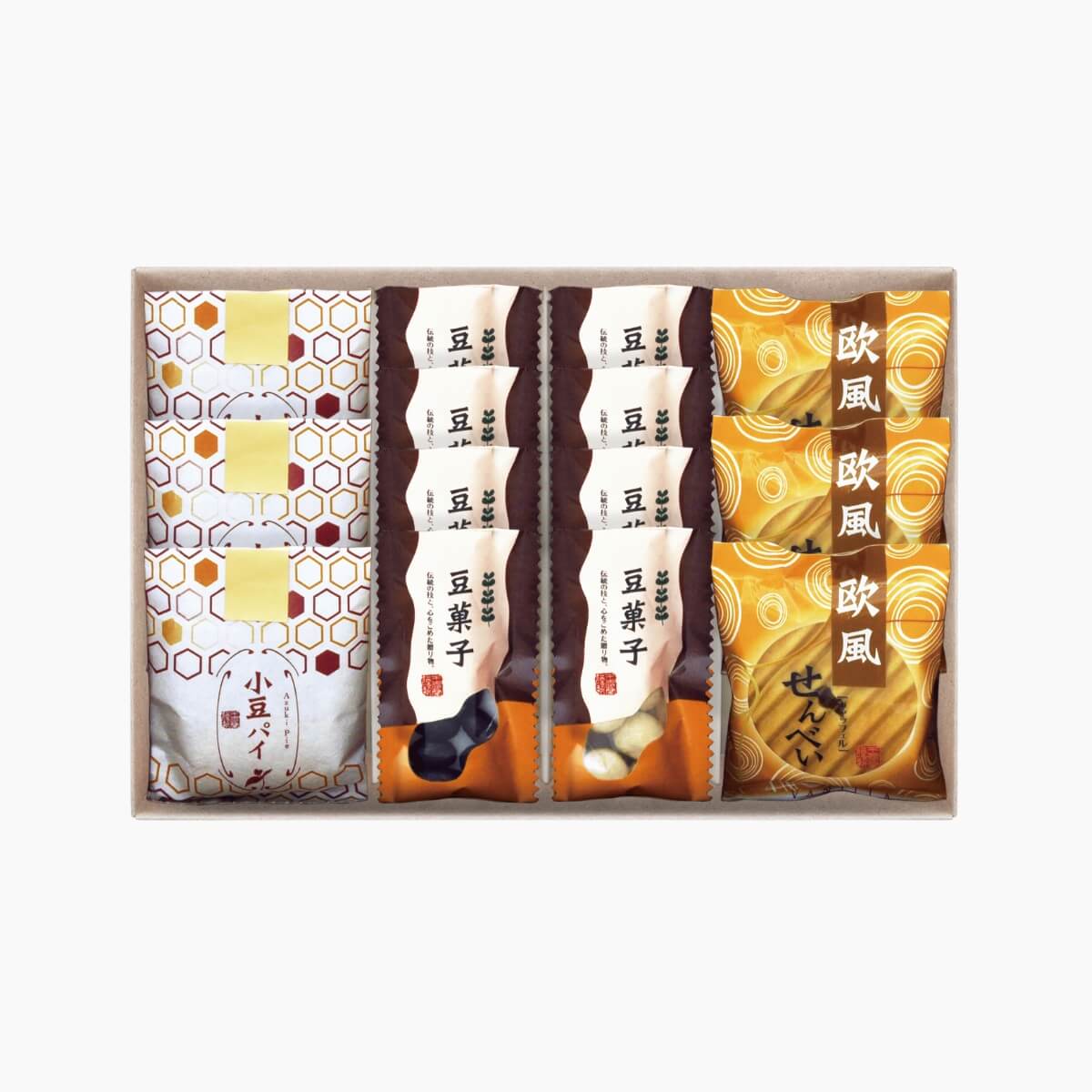 小豆パイ･欧風せんべい和菓子詰合せ