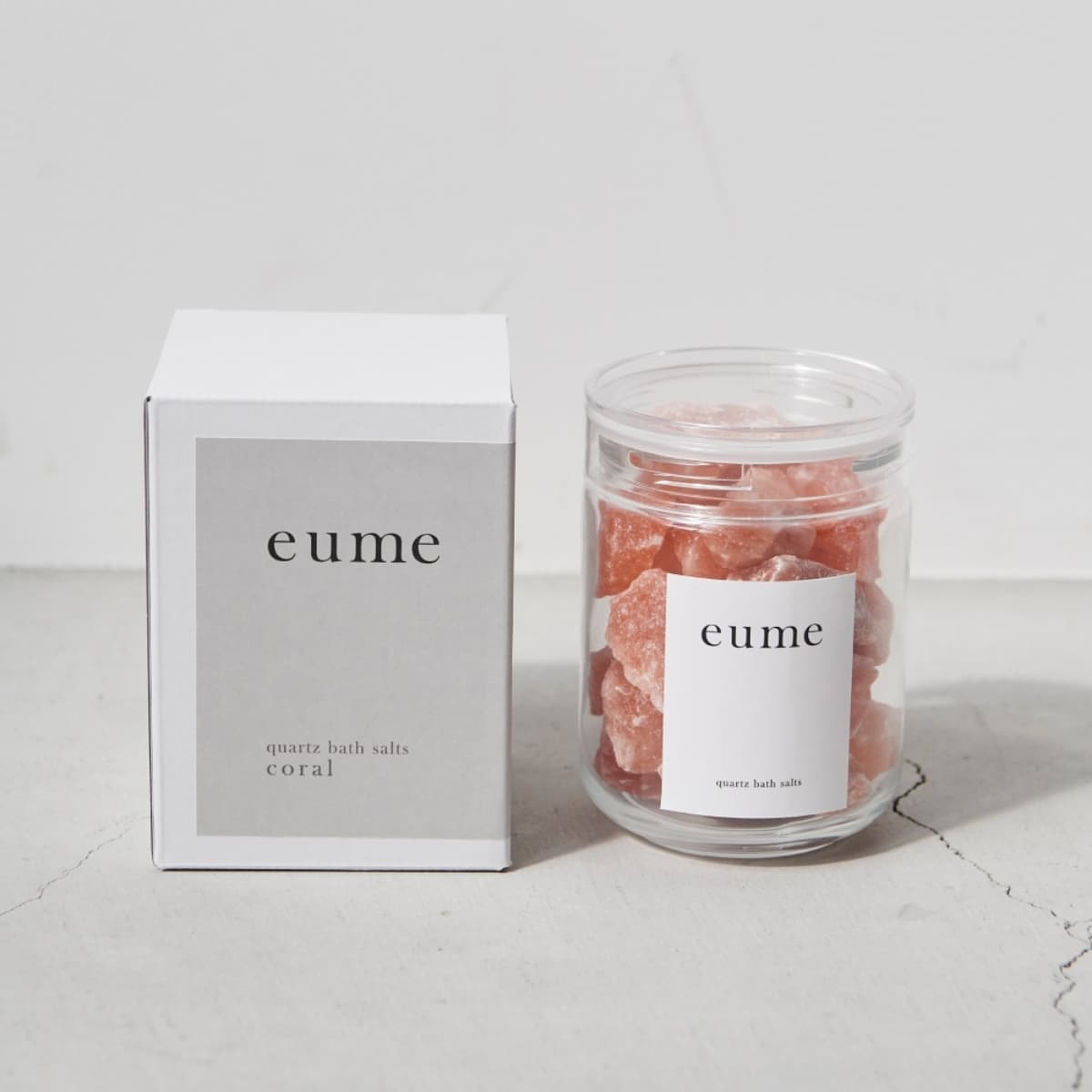 イウミー クォーツバスソルト コーラル 【いたわり】