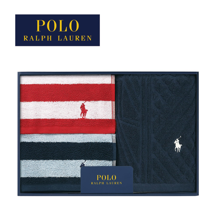 ラルフローレン ホーム PAXTON タオルセット/ネイビー 