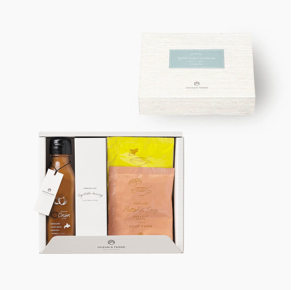 北海道 野菜ドレッシングオニオン&スープセット