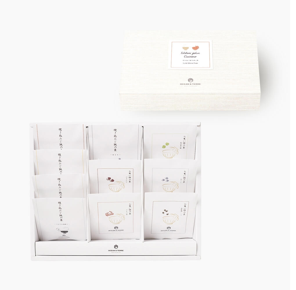 炊き込みご飯とお吸い物セットB