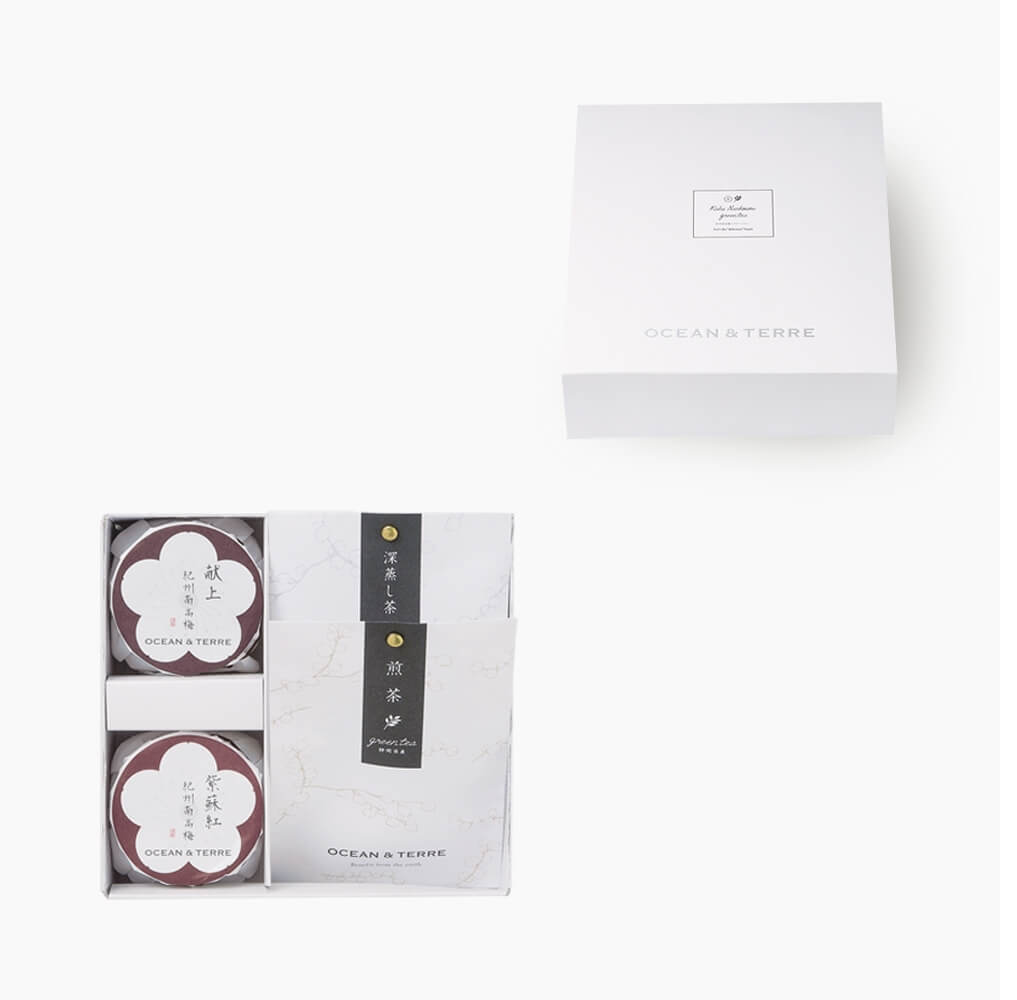Premium 紀州南高梅&日本茶セットB