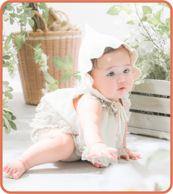 赤ちゃんの写真